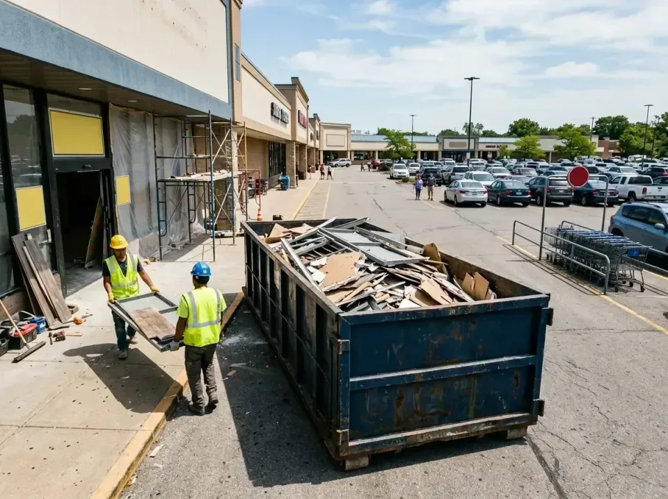 retail-store-renovation-debris-003 — frequently asked questions, Roll-off Dumpster Rentals in Lathrup Village, MI